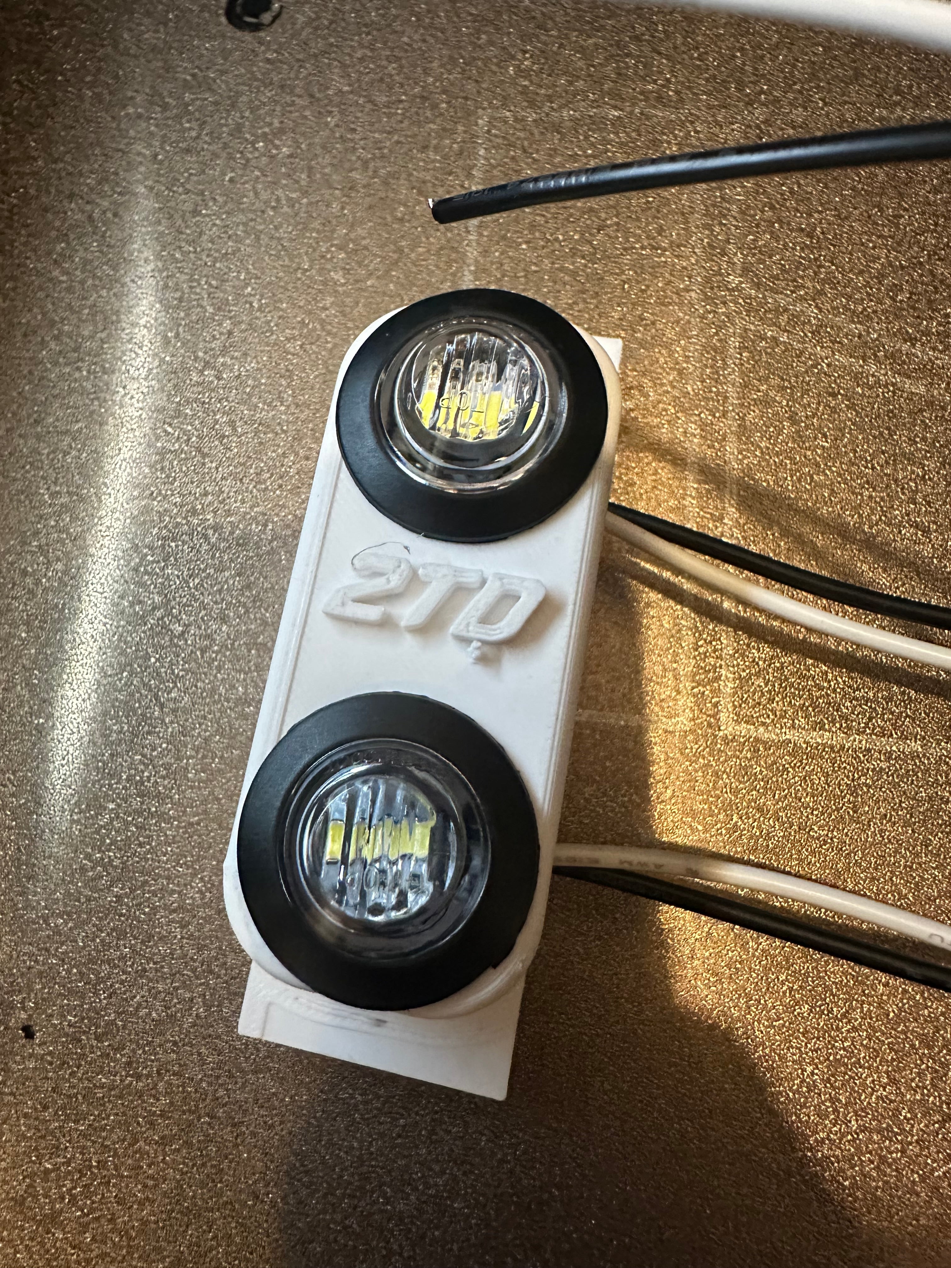 Magnetic rock light